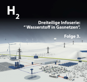 Dreiteilige Infoserie: "Wasserstoff in Gasnetzen" (Folge 3)