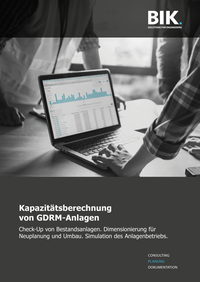 Download BIK-Broschüre "Kapazitätsberechnung von GDRM-Anlagen" (PDF)