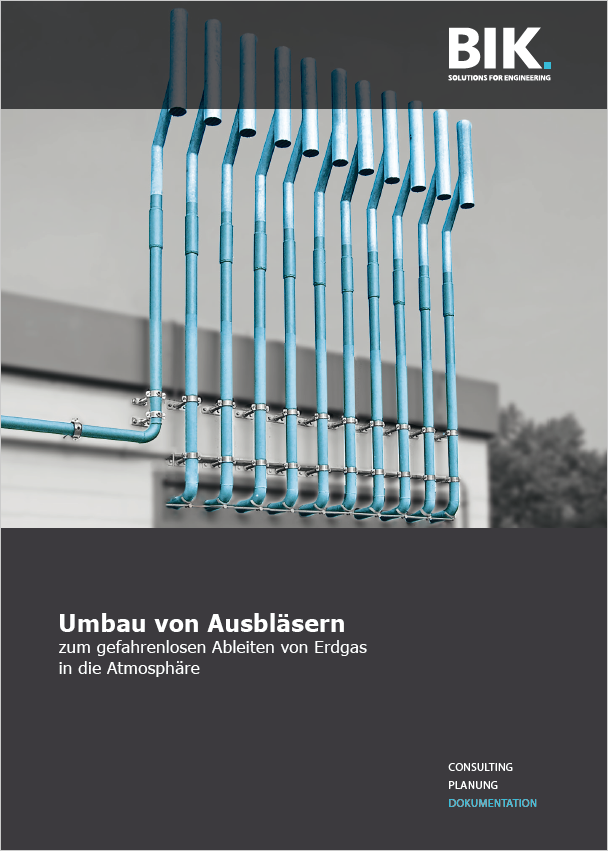 Download: Broschüre "Umbau von Ausbläsern zum gefahrlosen Ableiten von Erdgas in die Atmosphäre" (PDF)