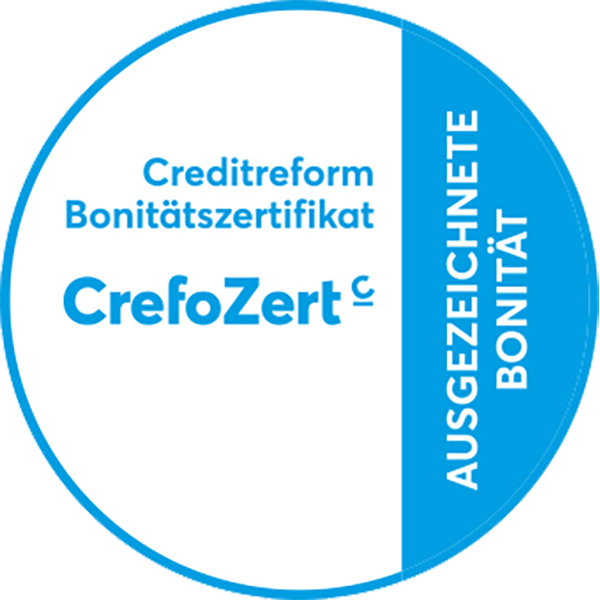 Creditreform Bonitätszertifikat